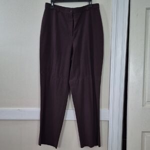 East 5th Women Dark Brown Dress Pants